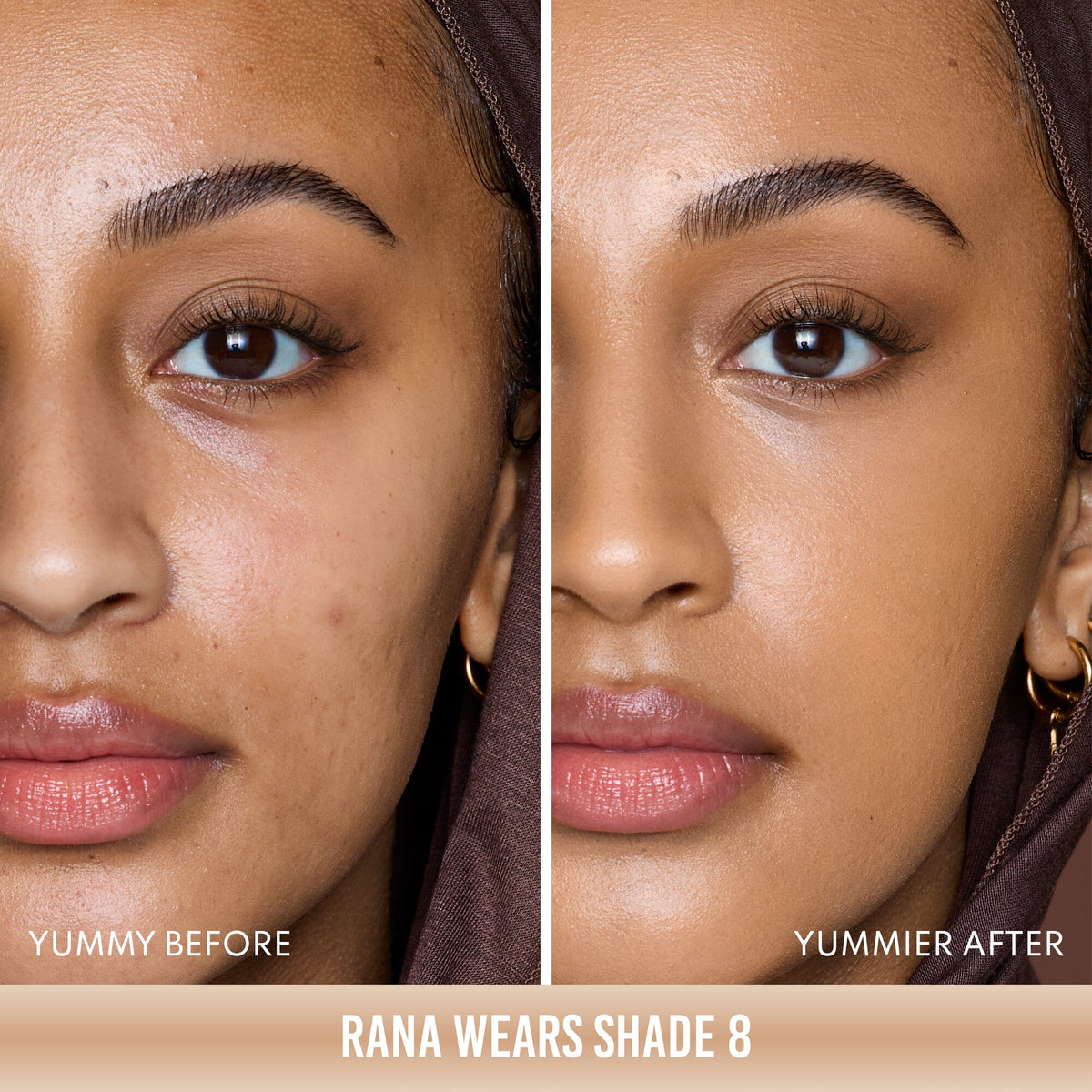 Yummy Skin Serum Skin Tint Foundation with Peptides + Ceramide